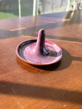 Purple ring holder