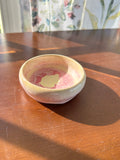 Yellow trinket dish