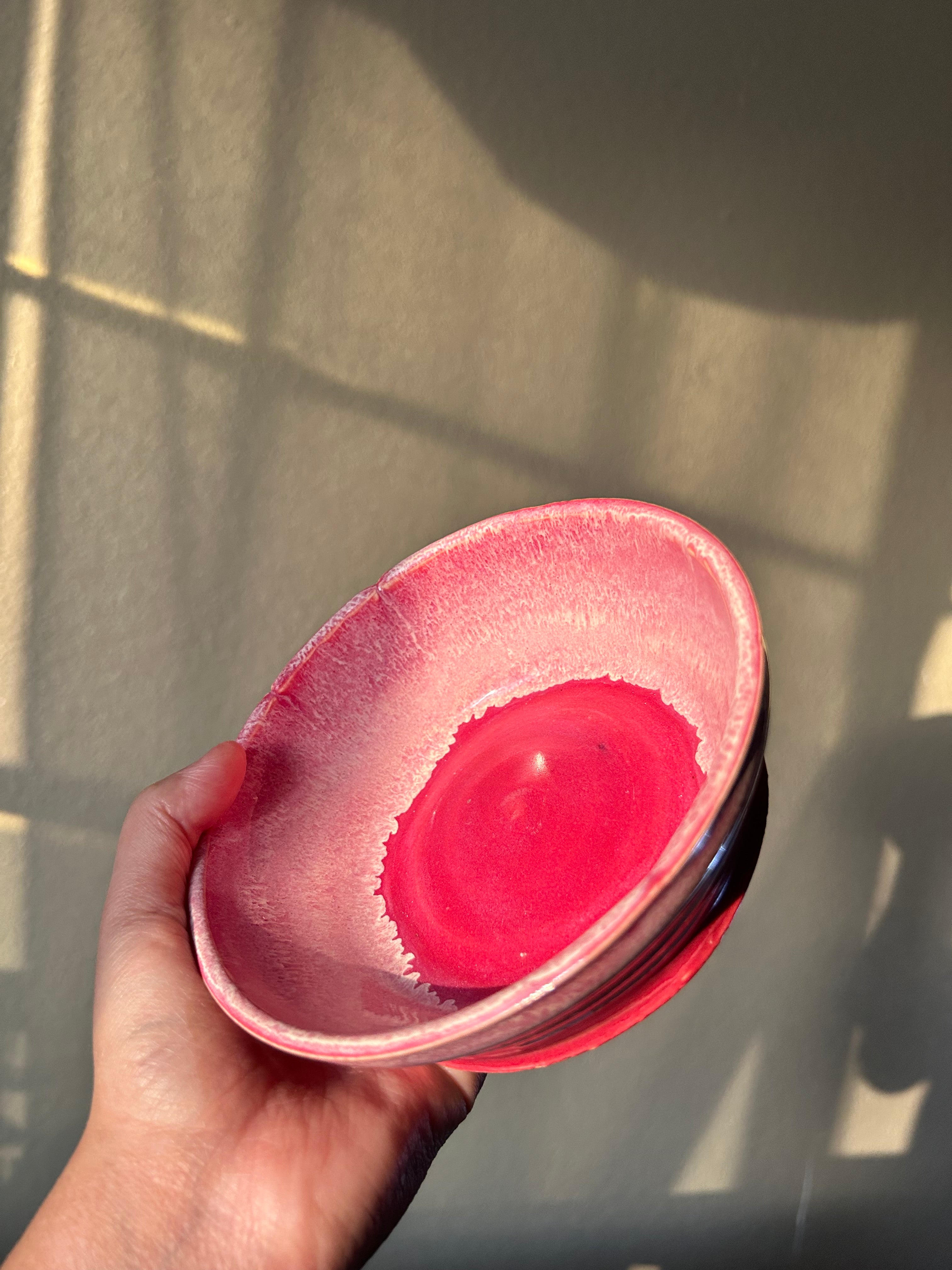 Pink bowl