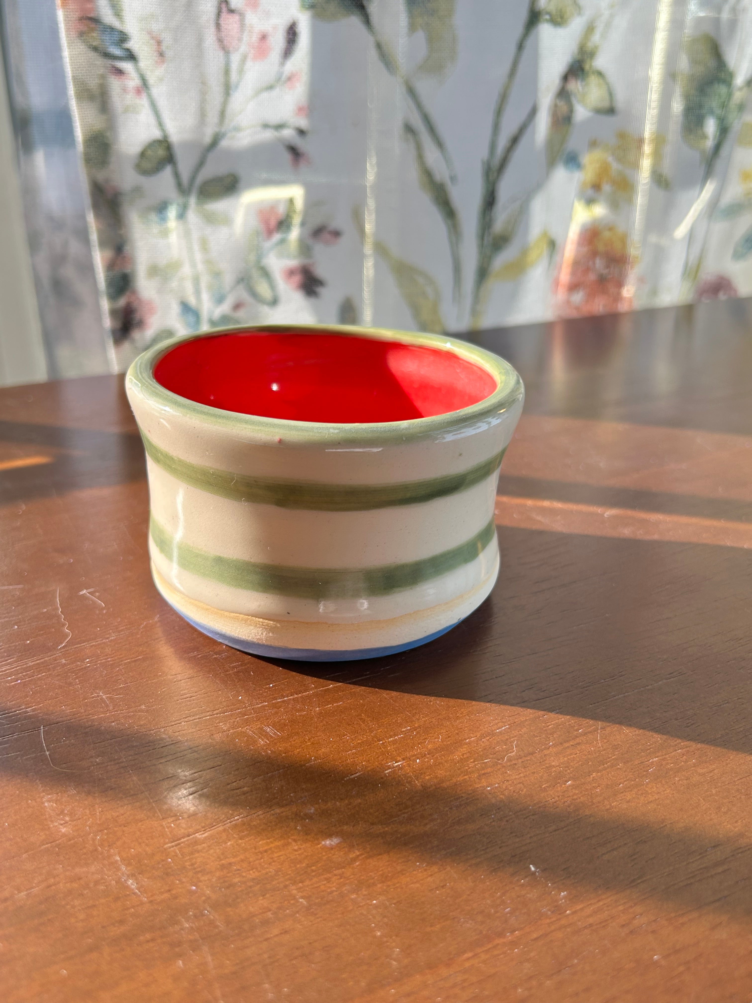 Striped planter